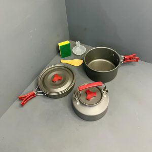ست ظروف کوهنوردی کمپسور مدل AL-308