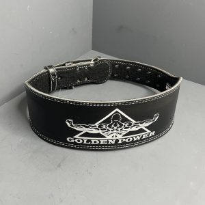 کمربند بدنسازی چرم GOLDEN POWER