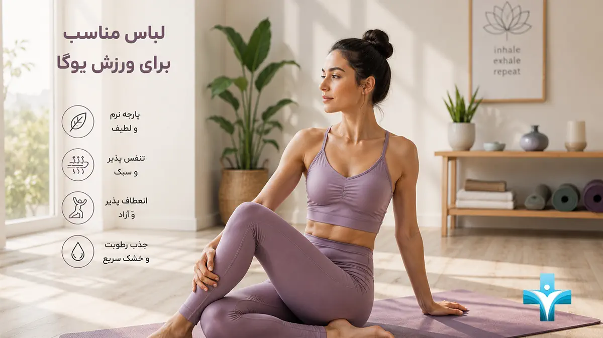 لباس مناسب برای ورزش یوگا